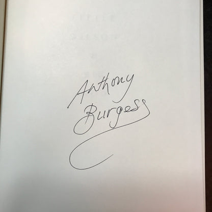Little Wilson & Big God - Anthony Burgess - Signed - 1st Edition - Franklin Library - 1987