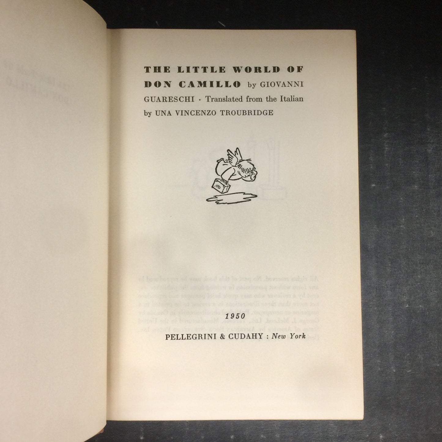 The Little World of Don Camillo - Giovanni Guareschi - First Edition - 1950