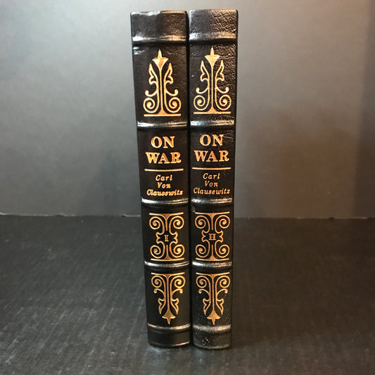 On War - Carl Von Clausewitz - 2 Volumes - Easton Press - 1991