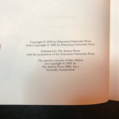 On War - Carl Von Clausewitz - 2 Volumes - Easton Press - 1991