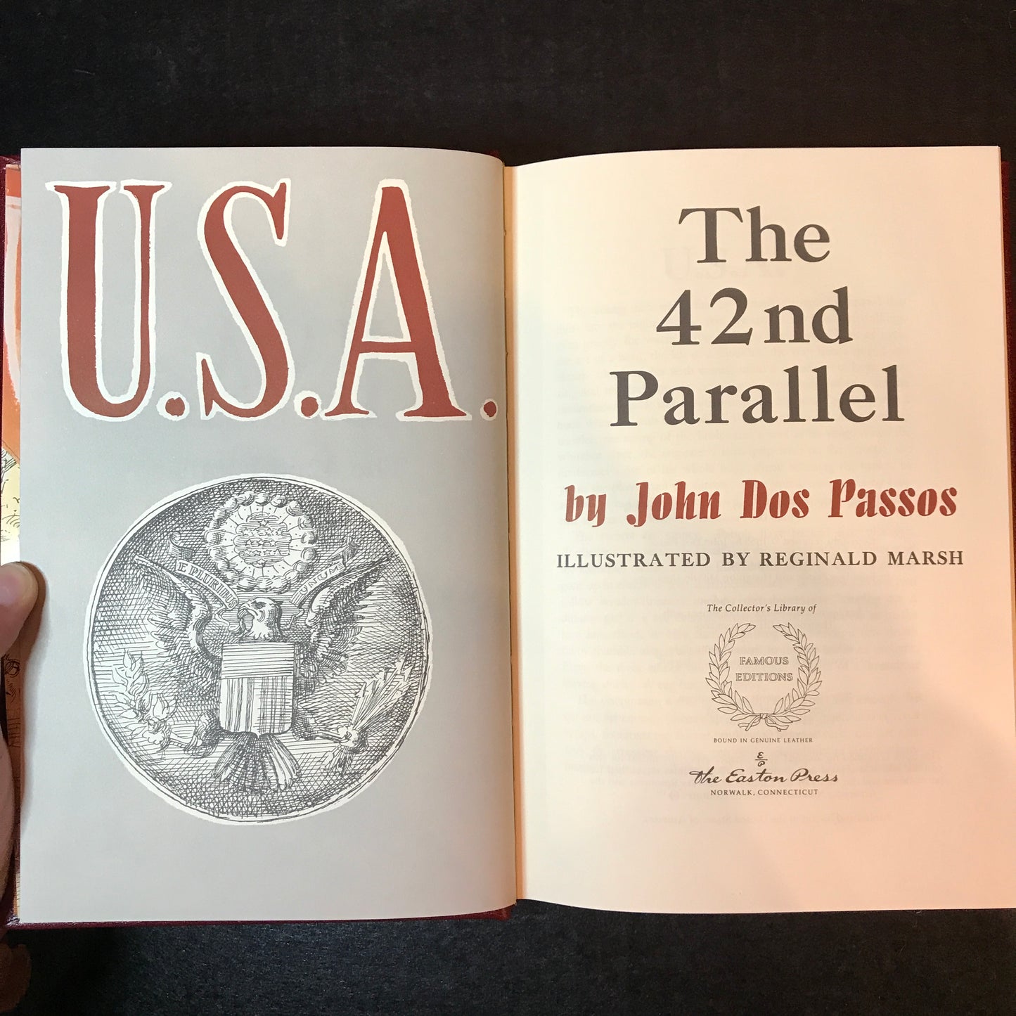 The 42nd Parallel - John Dos Passos - Easton Press - 1994