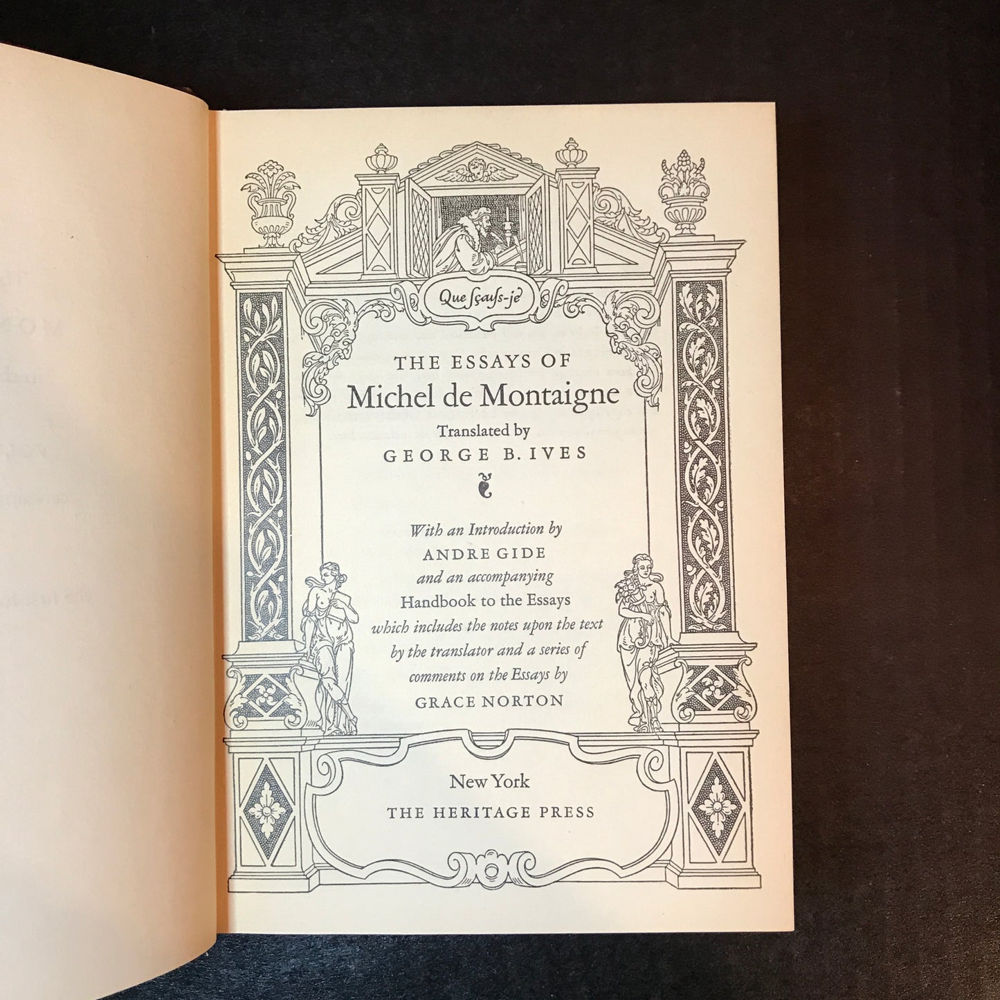 The Essays of Montaigne - Michel de Montaigne - Complete Set - 1946