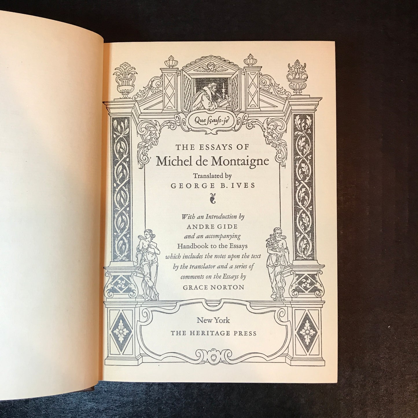 The Essays of Montaigne - Michel de Montaigne - Complete Set - 1946