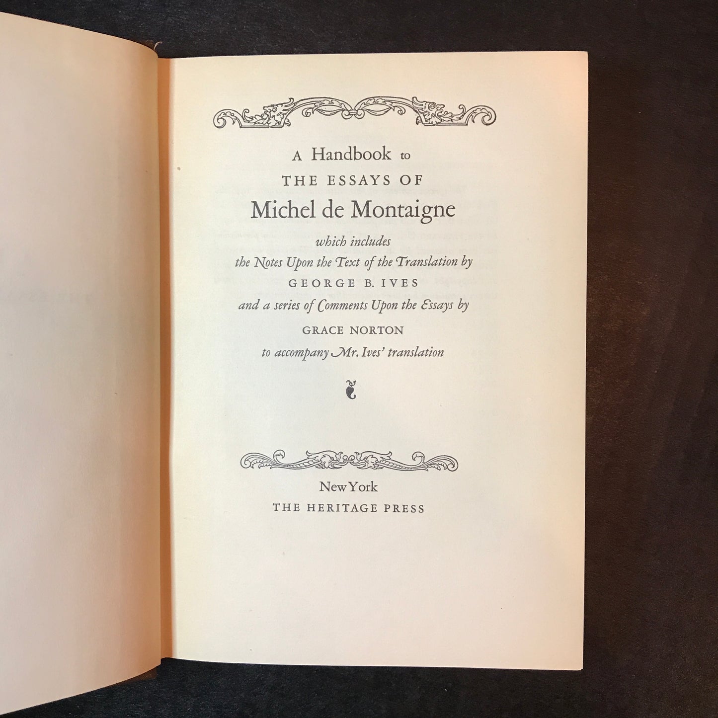 The Essays of Montaigne - Michel de Montaigne - Complete Set - 1946