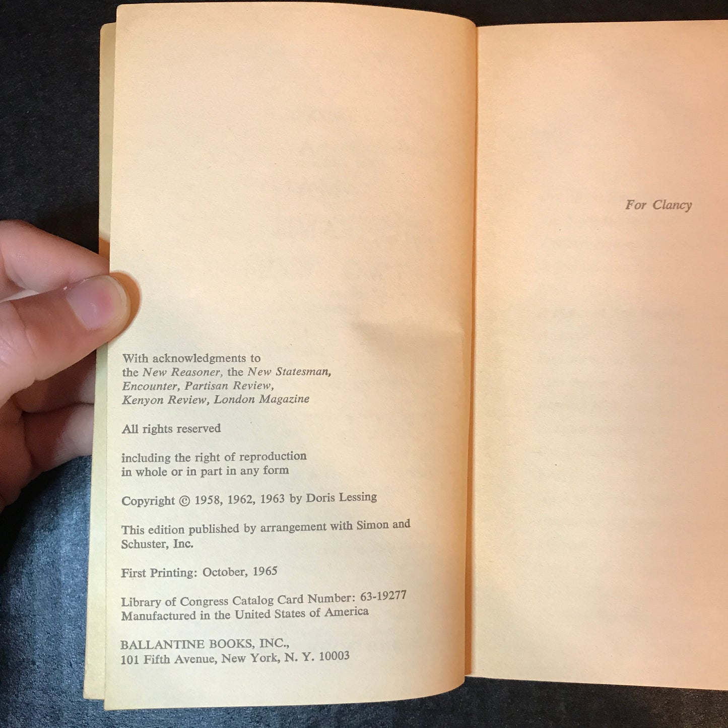 Doris Lessing Box Set - Doris Lessing - 1966