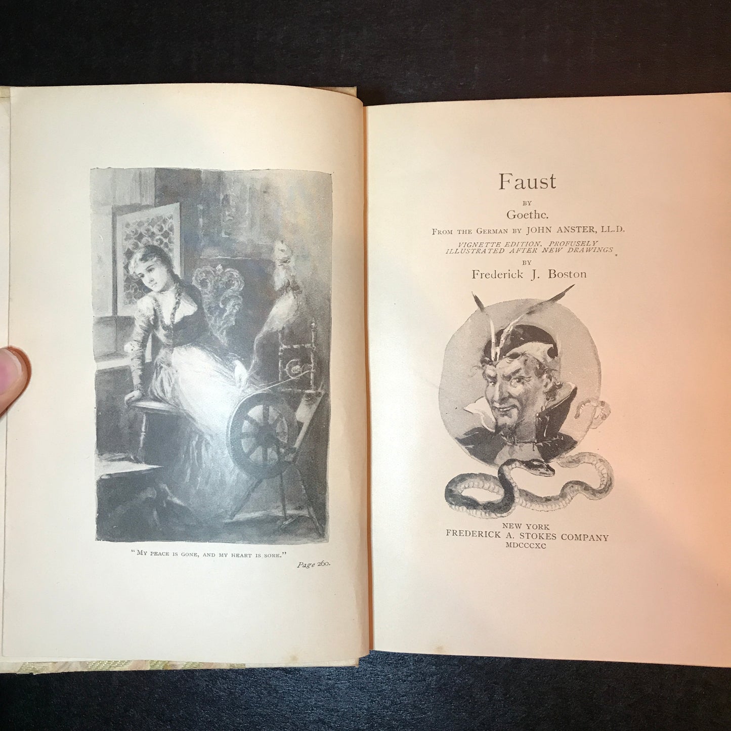 Faust - Johann Wolfgang von Goethe - 1890