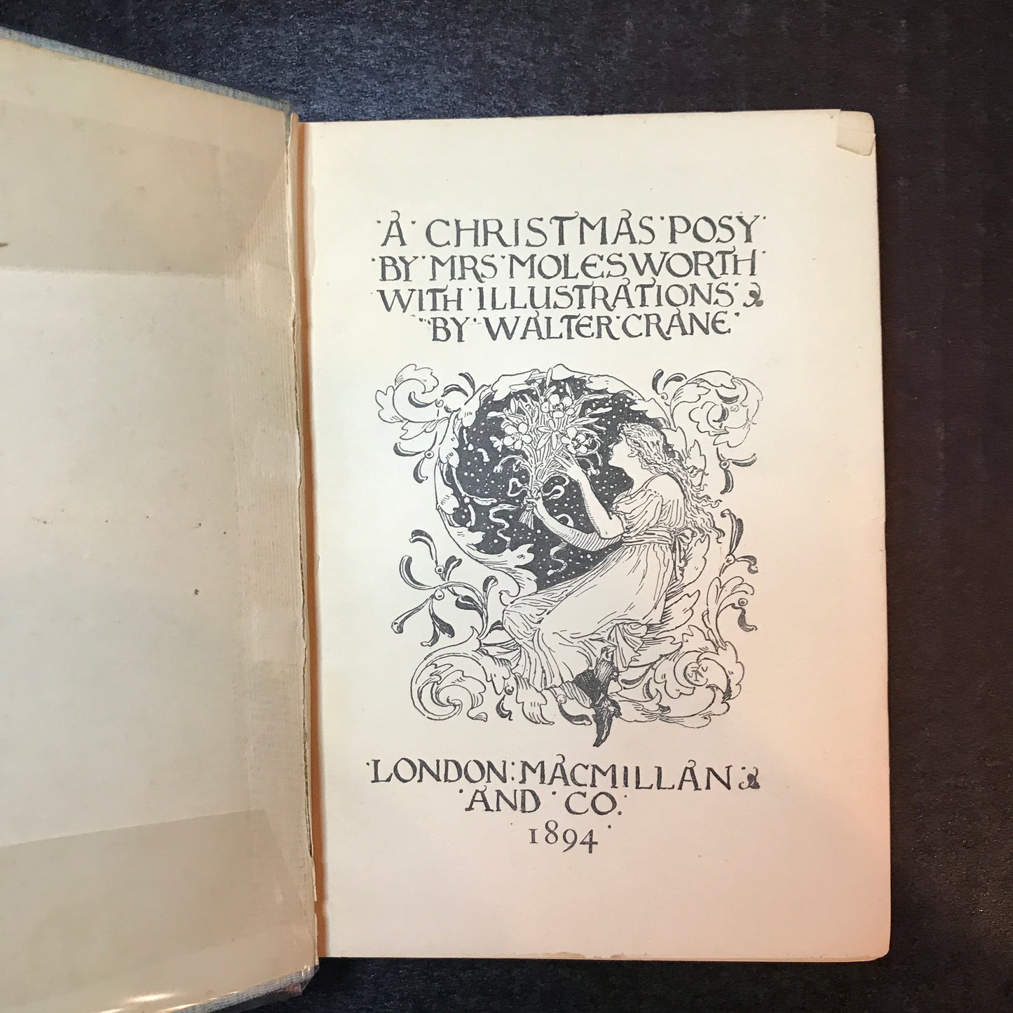 A Christmas Posy - Mrs. Molesworth - Illustrated by Walter Crane - 1894