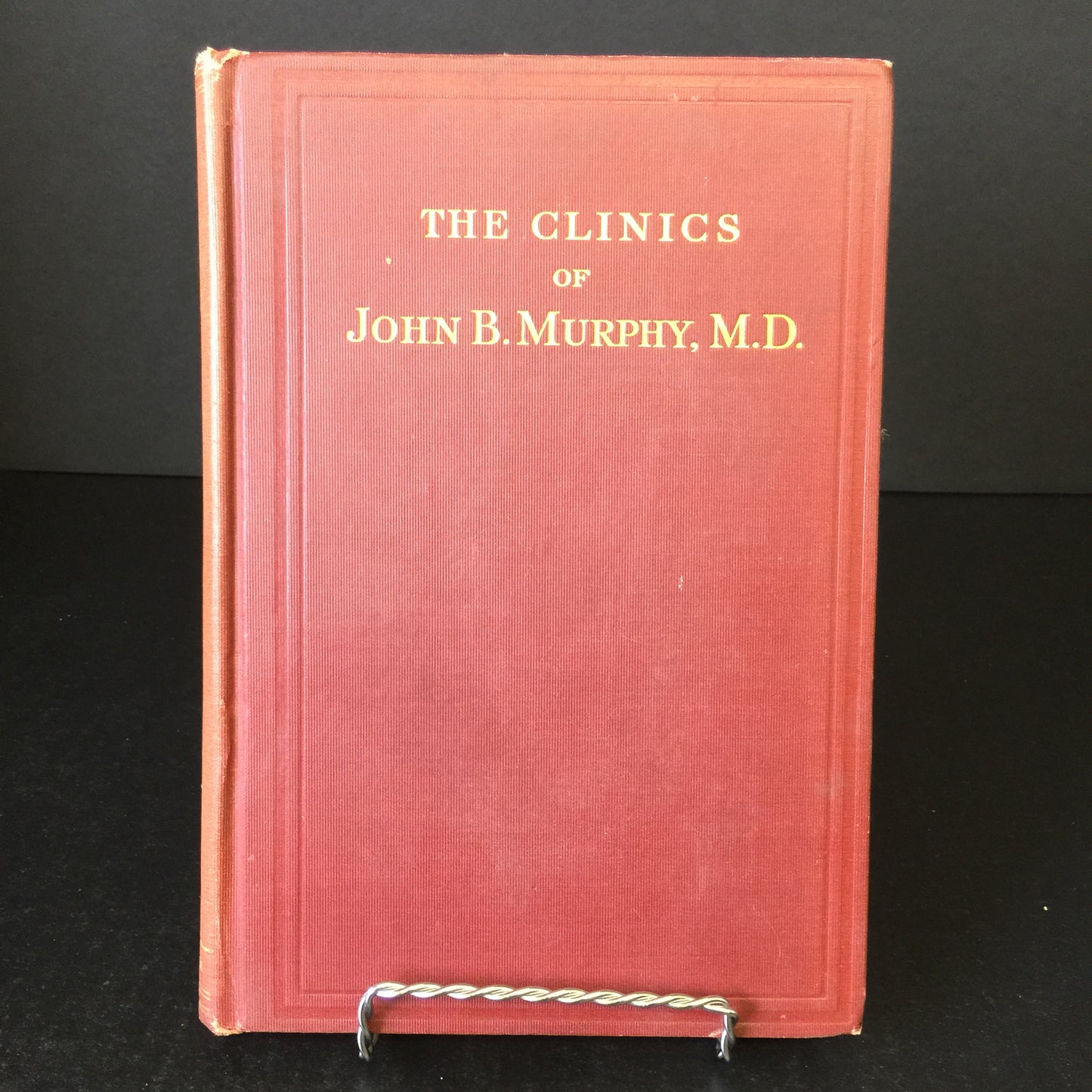 The Clinics of John B. Murphy, M.D. - Mercy Hospital, Chicago - Edited by P. G. Skillern Jr. - 1916