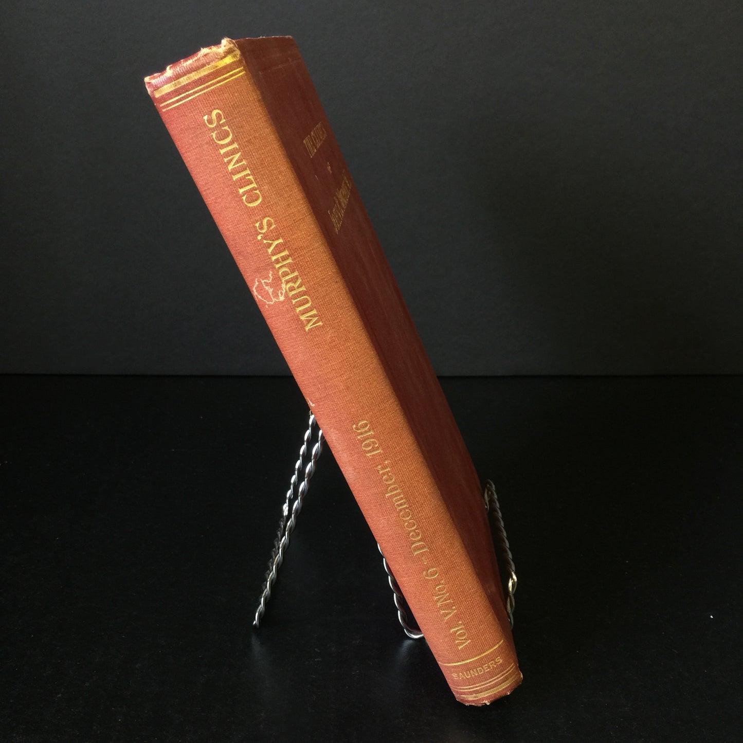 The Clinics of John B. Murphy, M.D. - Mercy Hospital, Chicago - Edited by P. G. Skillern Jr. - 1916