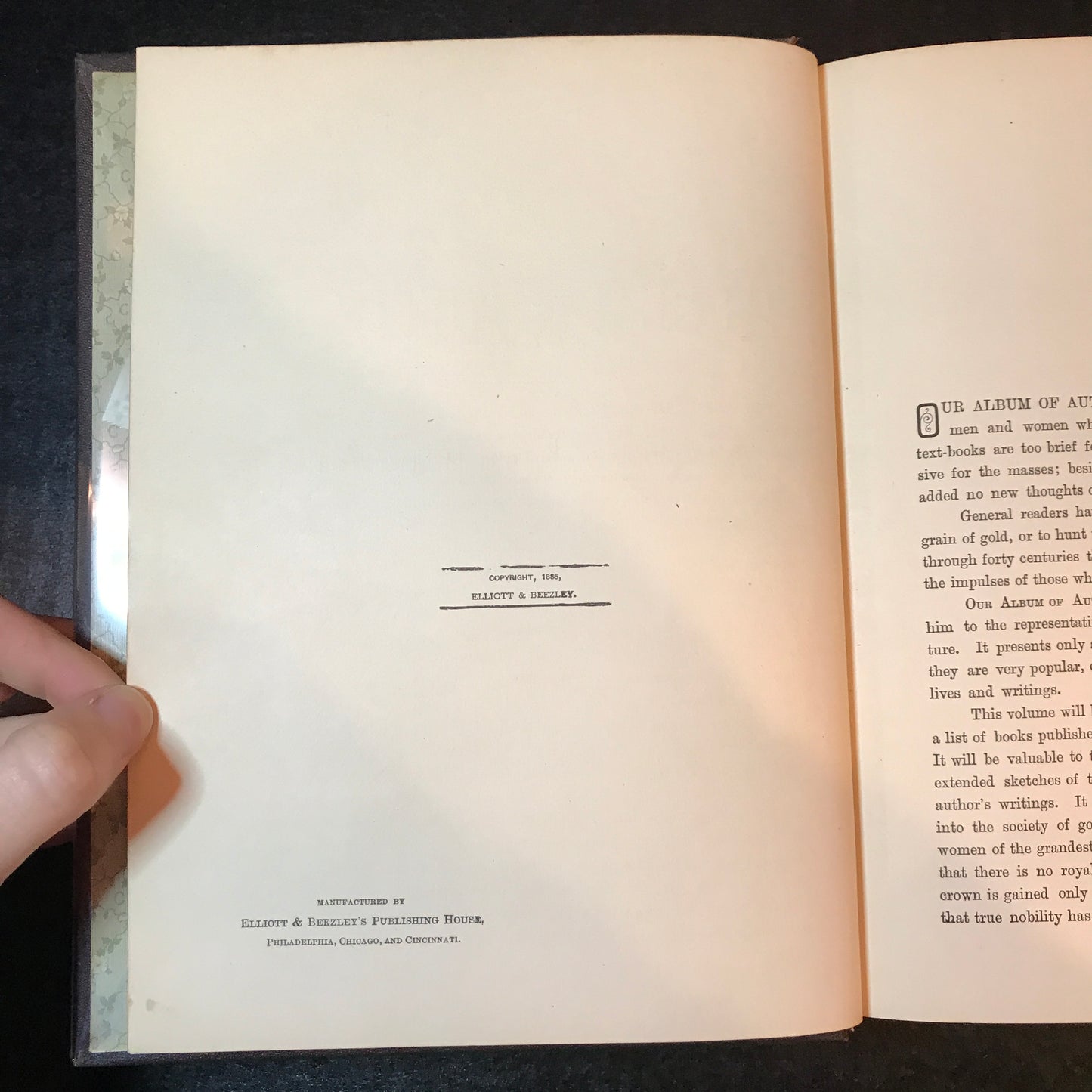 Our Album of Authors - Frank M'Alpine - 1888