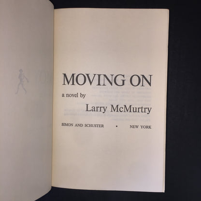 Moving On - Larry McMurtry - Book Club Edition - 1970