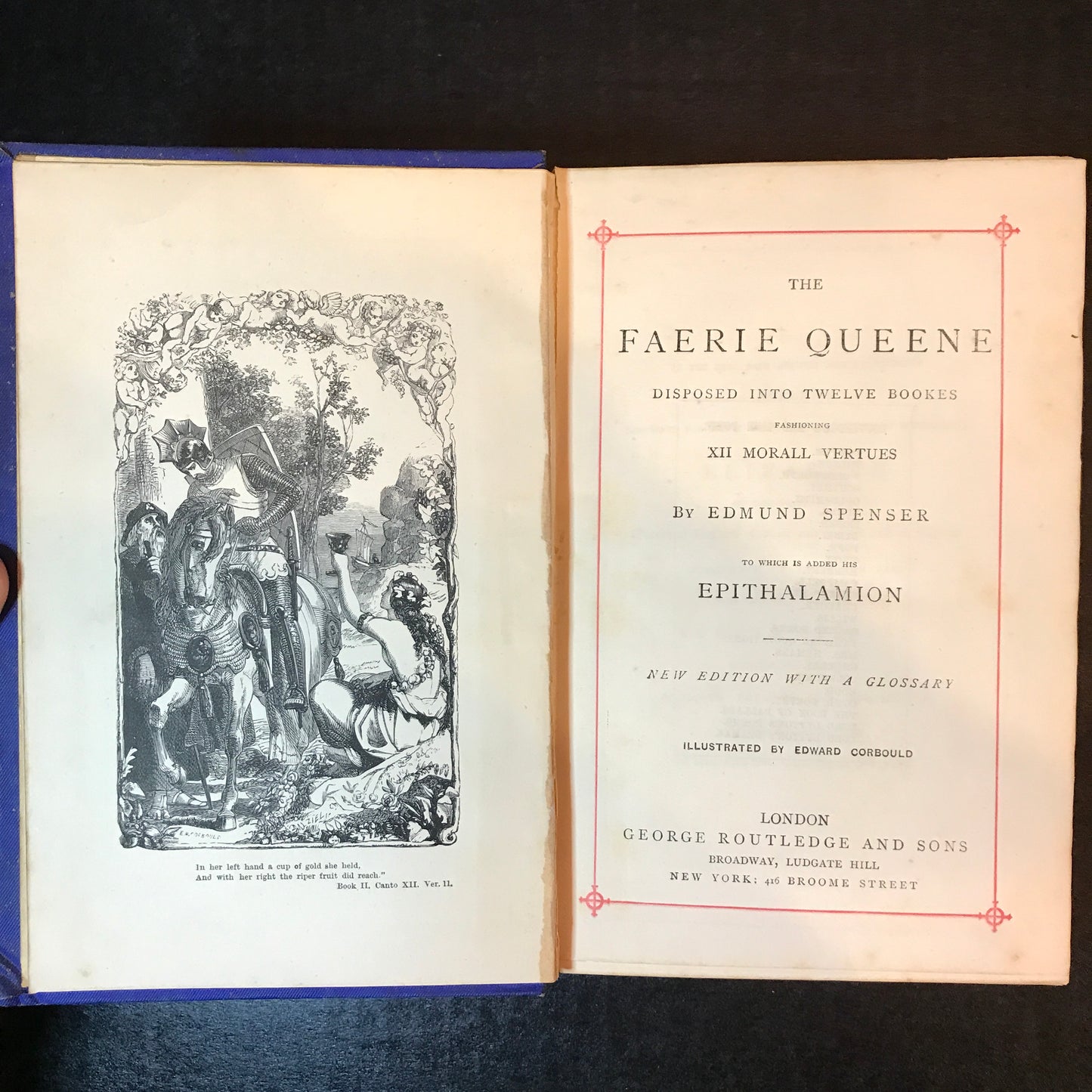 The Faerie Queene - Edmund Spenser - Illustrated - Date Unknown