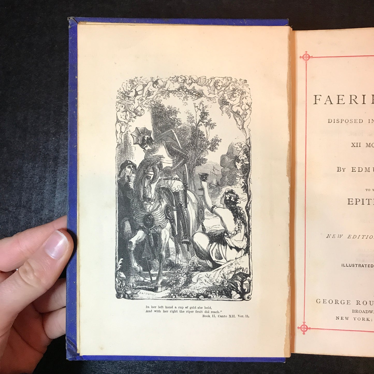 The Faerie Queene - Edmund Spenser - Illustrated - Date Unknown