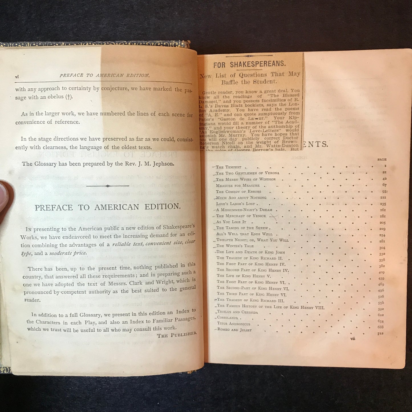 The Works of William Shakespeare - William Shakespeare - c. 1890's
