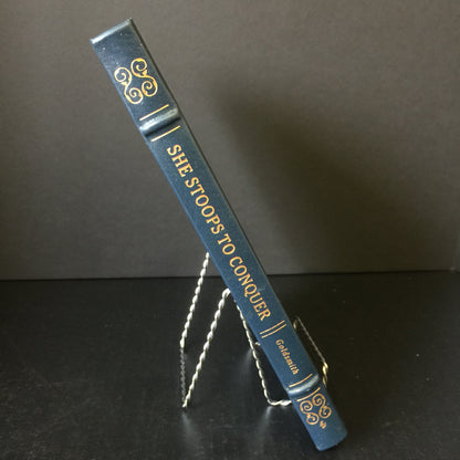 She Stoops to Conquer - Oliver Goldsmith - Easton Press - Edge Wear - Heavy Gilt Loss - 1978