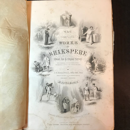 The Complete Works of Shakespere - William Shakespeare - c. 1860's