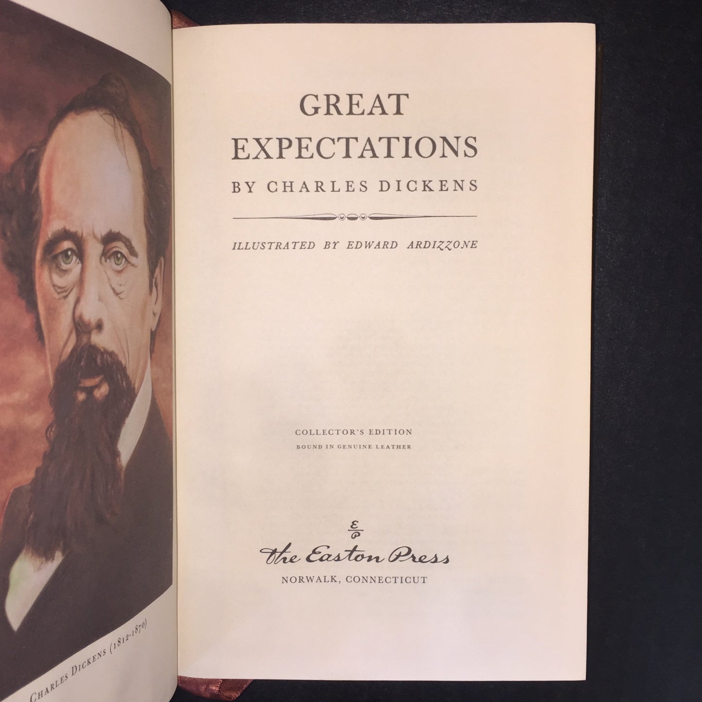 Great Expectations - Charles Dickens - Easton Press - Edge Wear - 1979