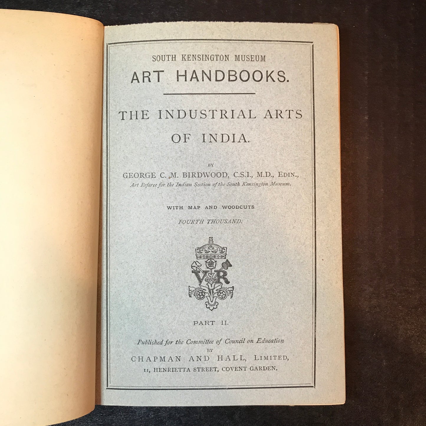 Indian Arts - G. C. M. Birdwood - Part 2 - 1884