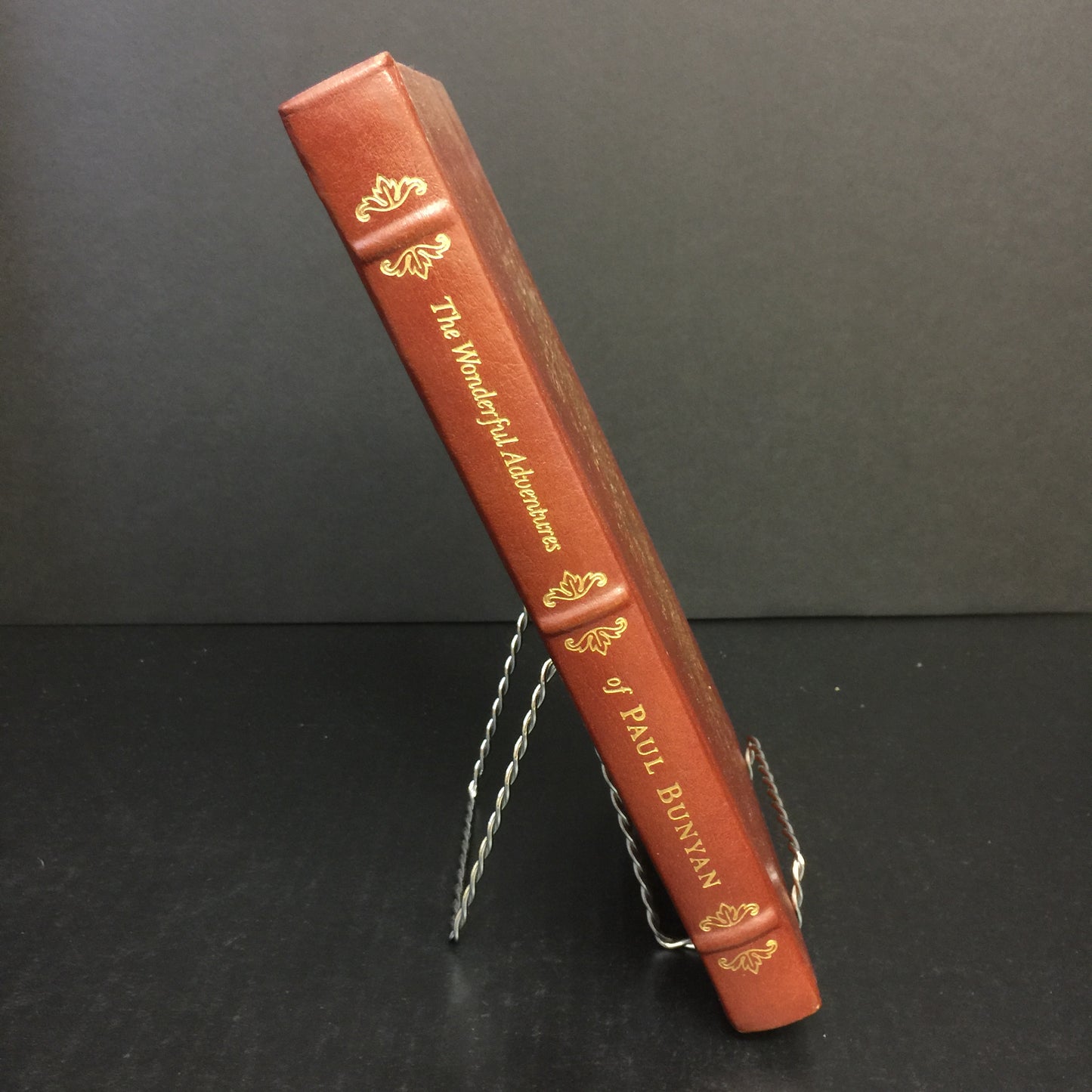 The Wonderful Adventures of Paul Bunyan - Retold by Louis Untermeyer - Easton Press - Edge Wear - Gilt Loss - 1980