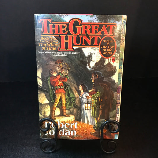 The Great Hunt - Robert Jordan - 1st Thus - 1990