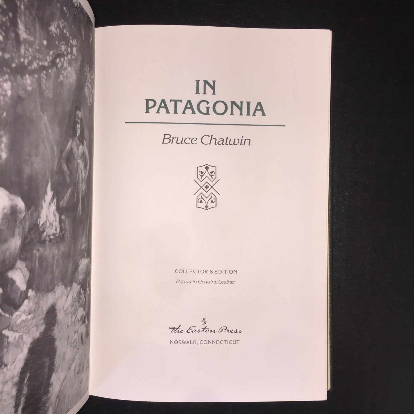 In Patagonia - Bruce Chatwin - Easton Press - 1992