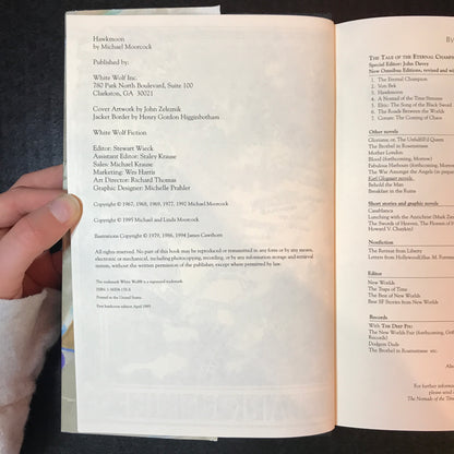 Hawkmoon - Michael Moorcock - 1st American Edition - 1994