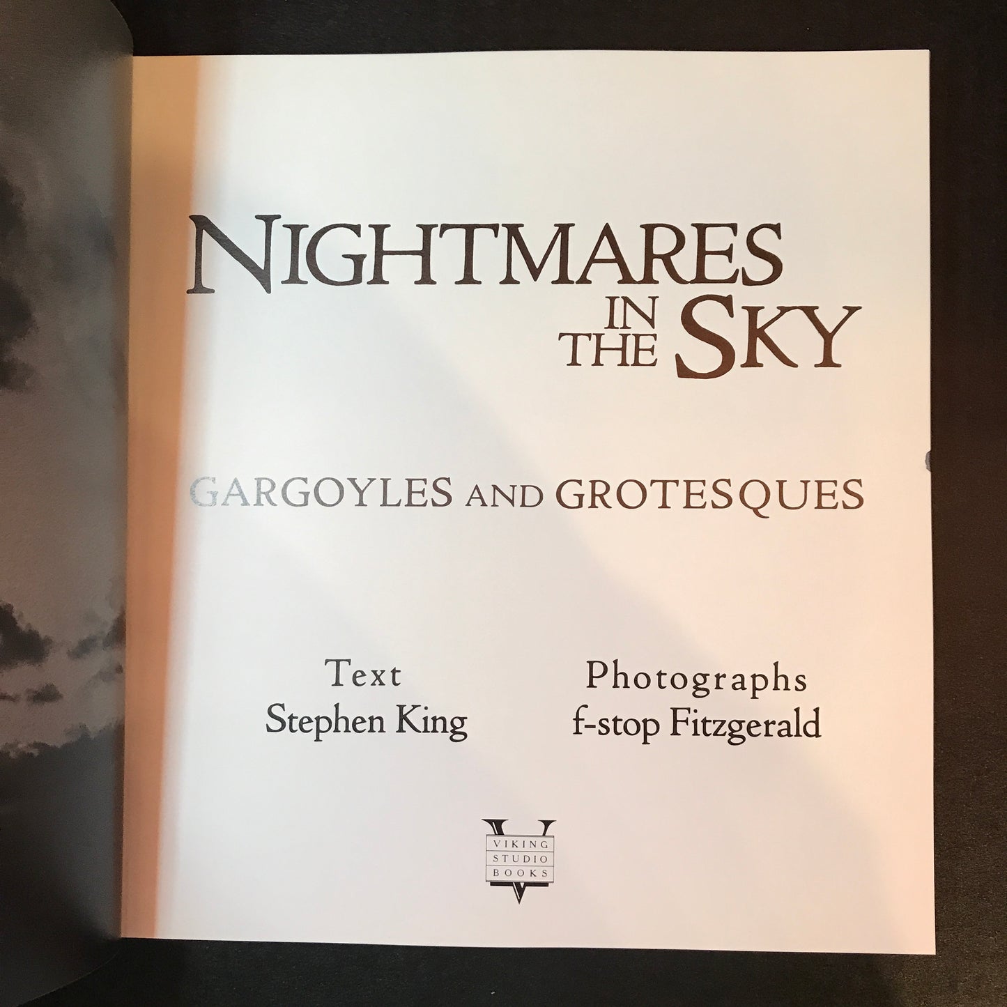 Nightmares in the Sky - Stephen King - Remaindered - 1988