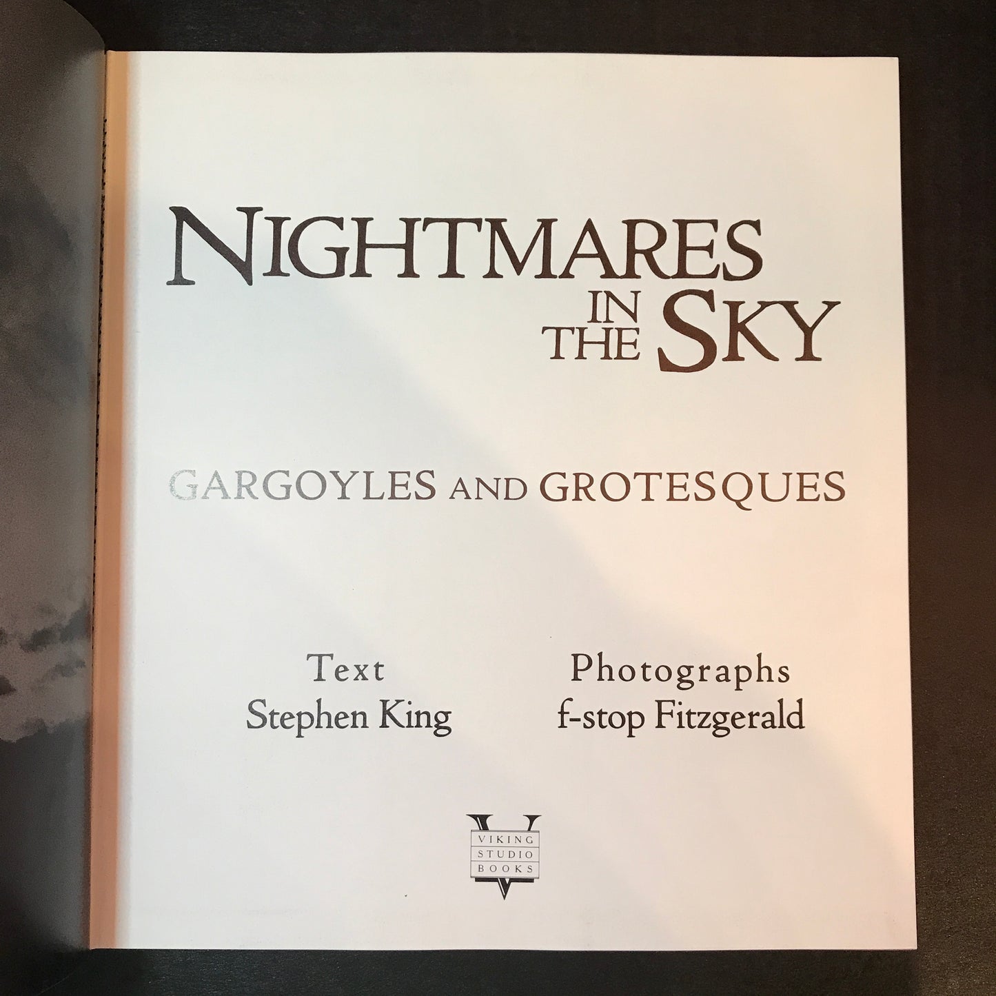 Nightmares in the Sky - Stephen King - 1988