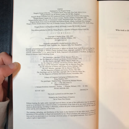The Gunslinger - Stephen King - 1st Thus - 2003