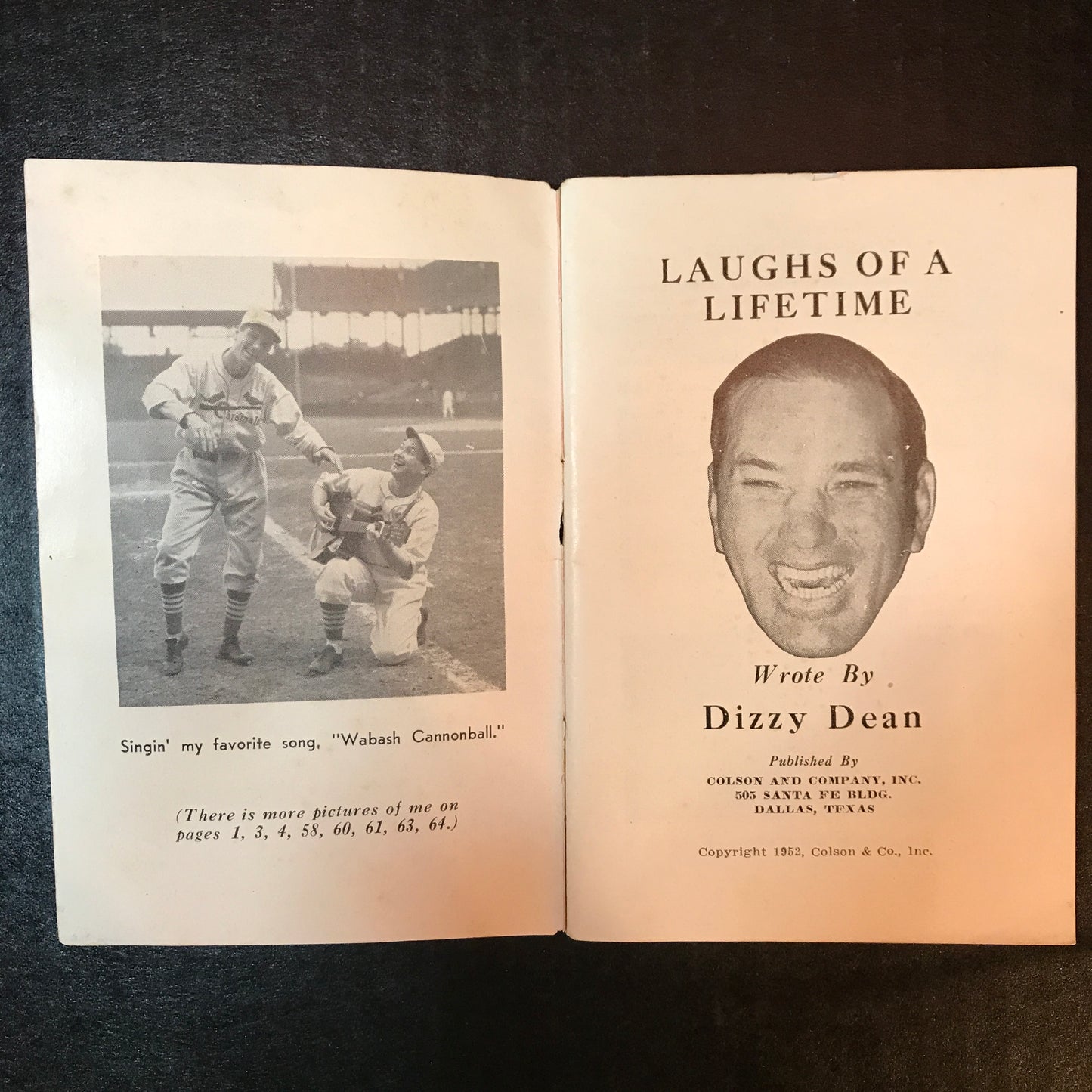 Laughs of a Lifetime - Dizzy Dean - 1952