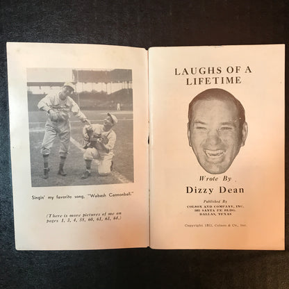 Laughs of a Lifetime - Dizzy Dean - 1952