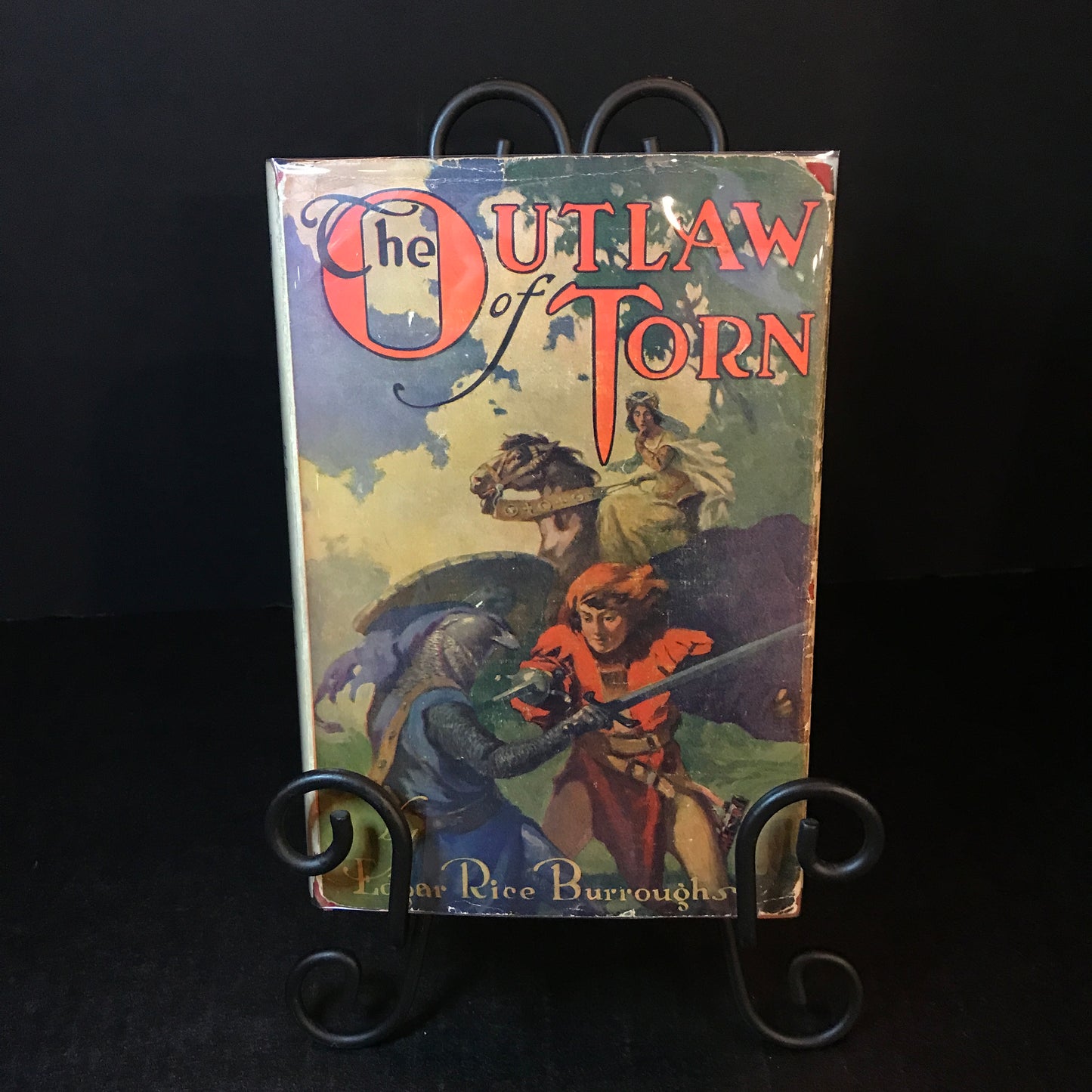 The Outlaw of Torn - Edgar Rice Burroughs - Grossett Reprint - 1927