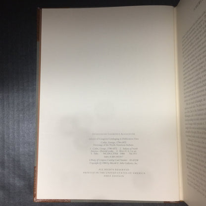 Drawings of The North American Indians - George Catlin - First Edition - 1984