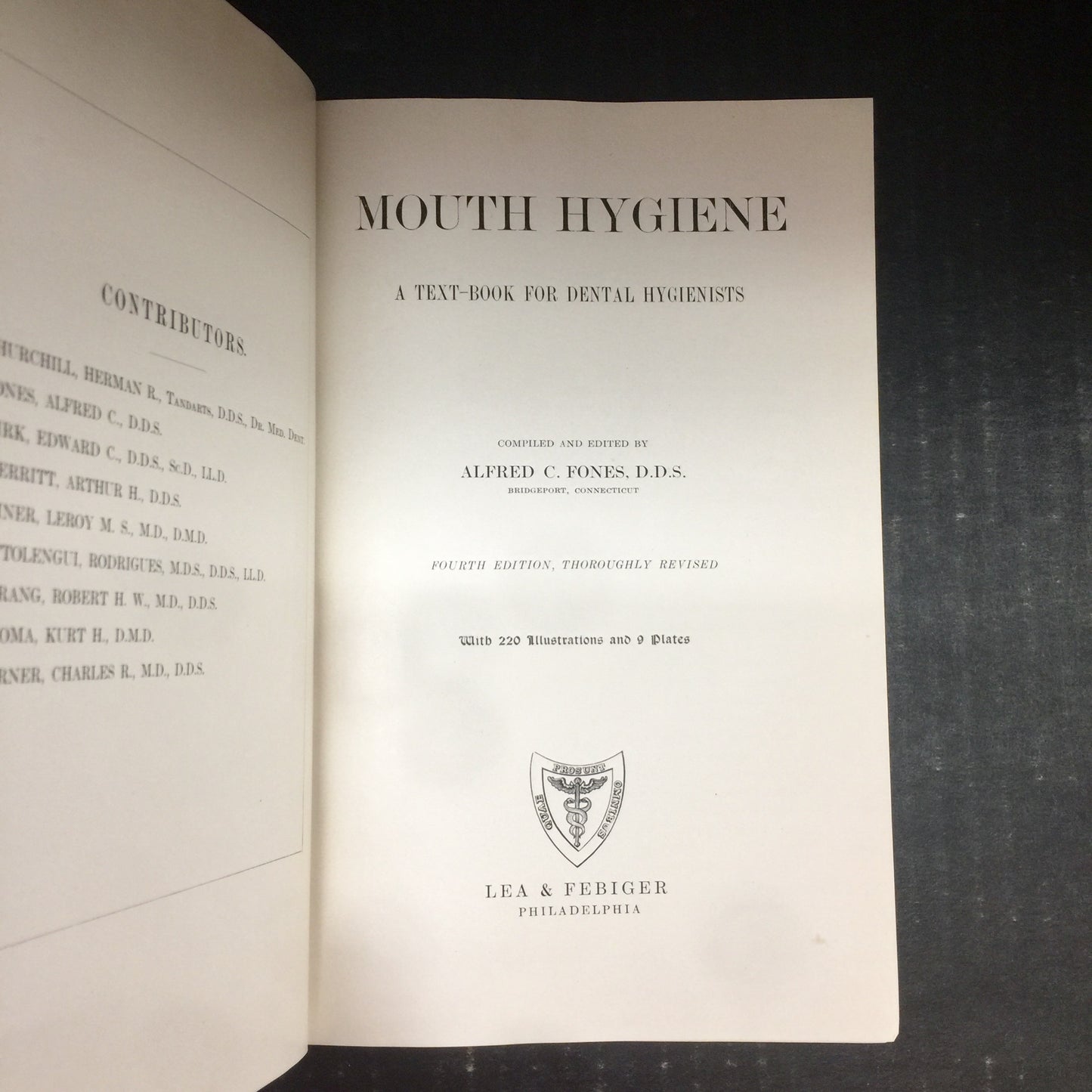 Mouth Hygiene - Alfred C. Fones - Fourth Edition - 1942