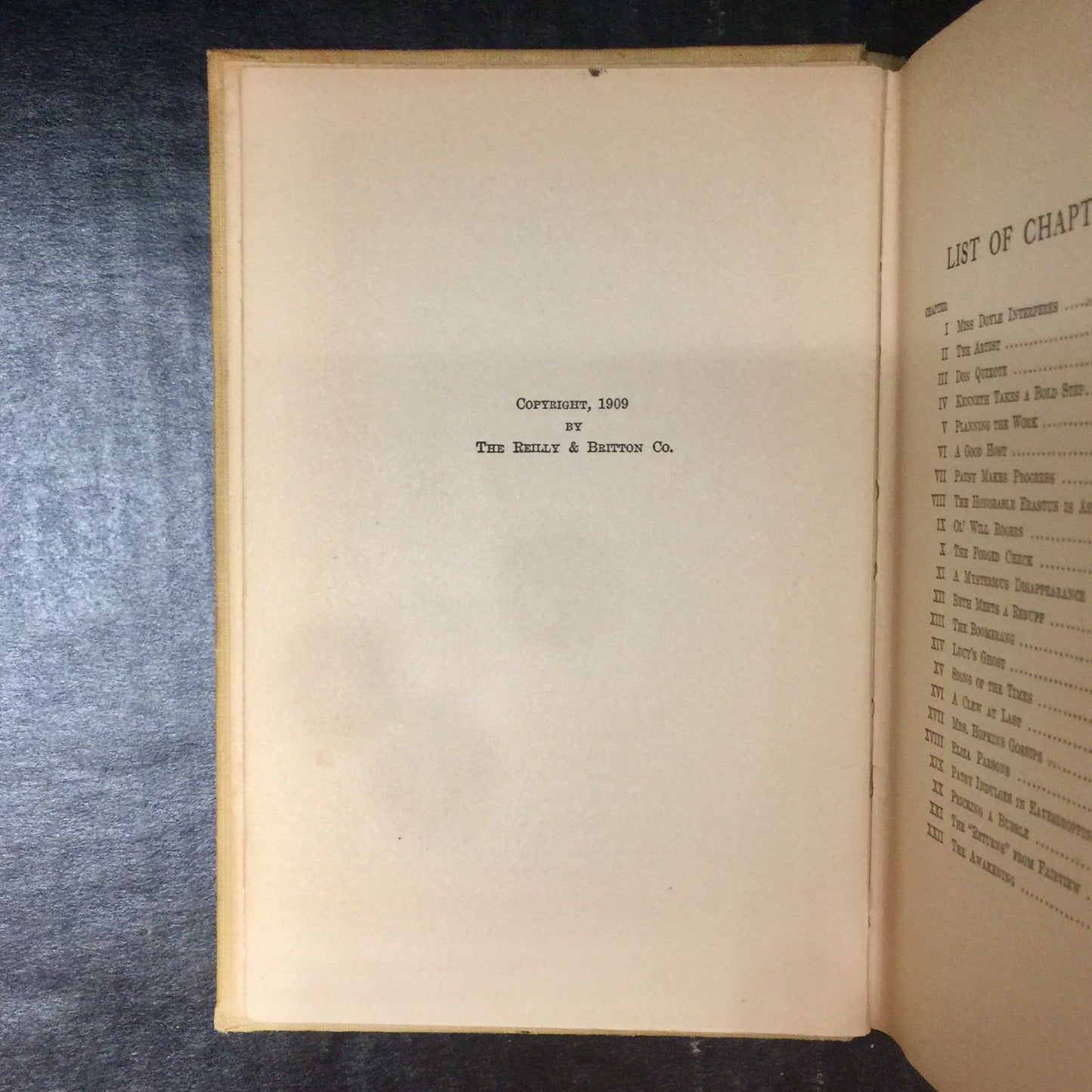 Aunt Jane's Nieces At Work - Edith Van Dyne - Early Print- Spine Damage - 1909