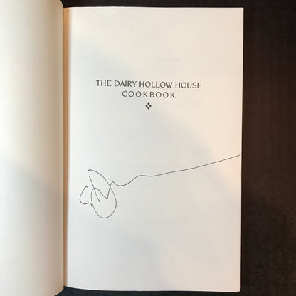 The Dairy Hollow House Cookbook - Crescent Dragonwagon & Jan Brown - Signed - 1992