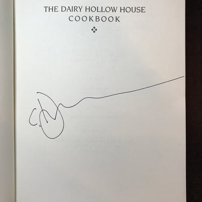 The Dairy Hollow House Cookbook - Crescent Dragonwagon & Jan Brown - Signed - 1992