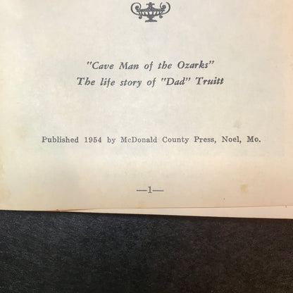 From the Cradle to the Cave - Mary R. Pinkham - 1954
