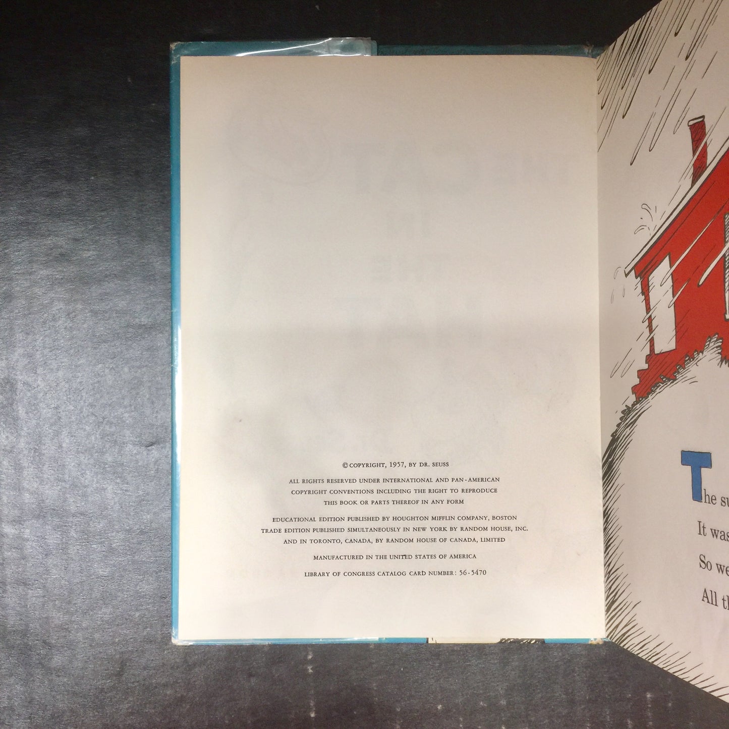 The Cat In The Hat - Dr. Seuss - First Edition - Second Issue - 1957