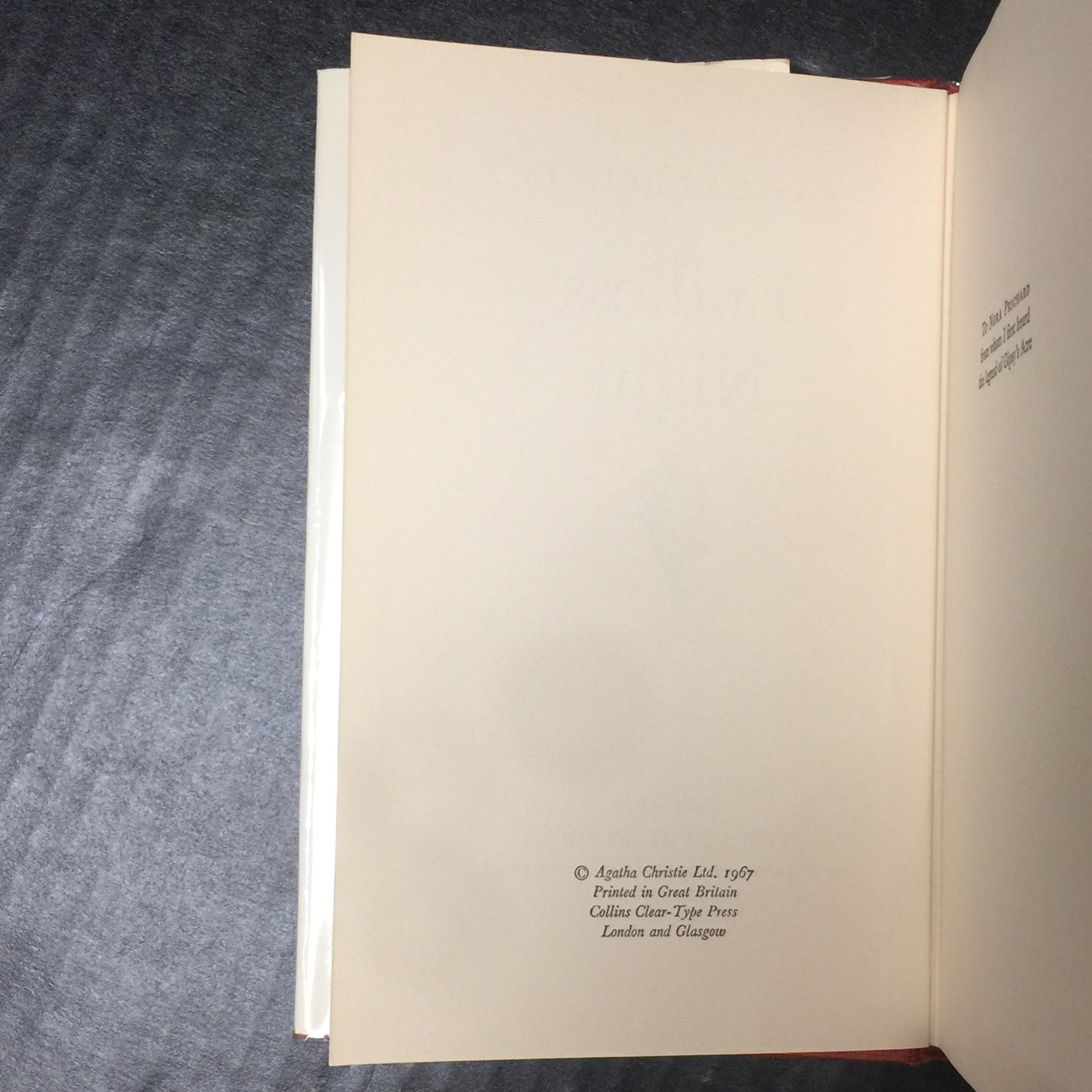 Endless Night - Agatha Christie - First Thus Edition - 1967