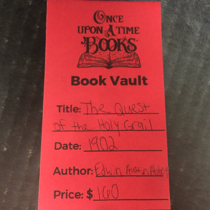 The Quest of the Holy Grail - Edwin Austin Abbey - 1902