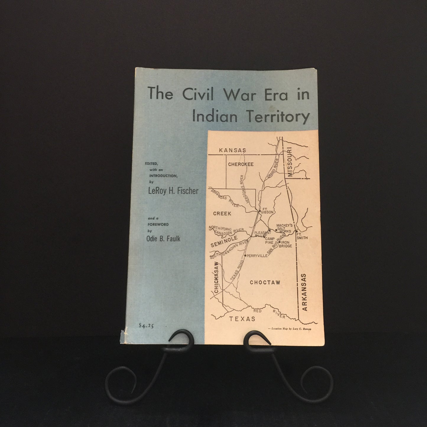 The Civil War Era in Indian Territory - LeRoy H. Fischer - Last Copy Sold - 1974