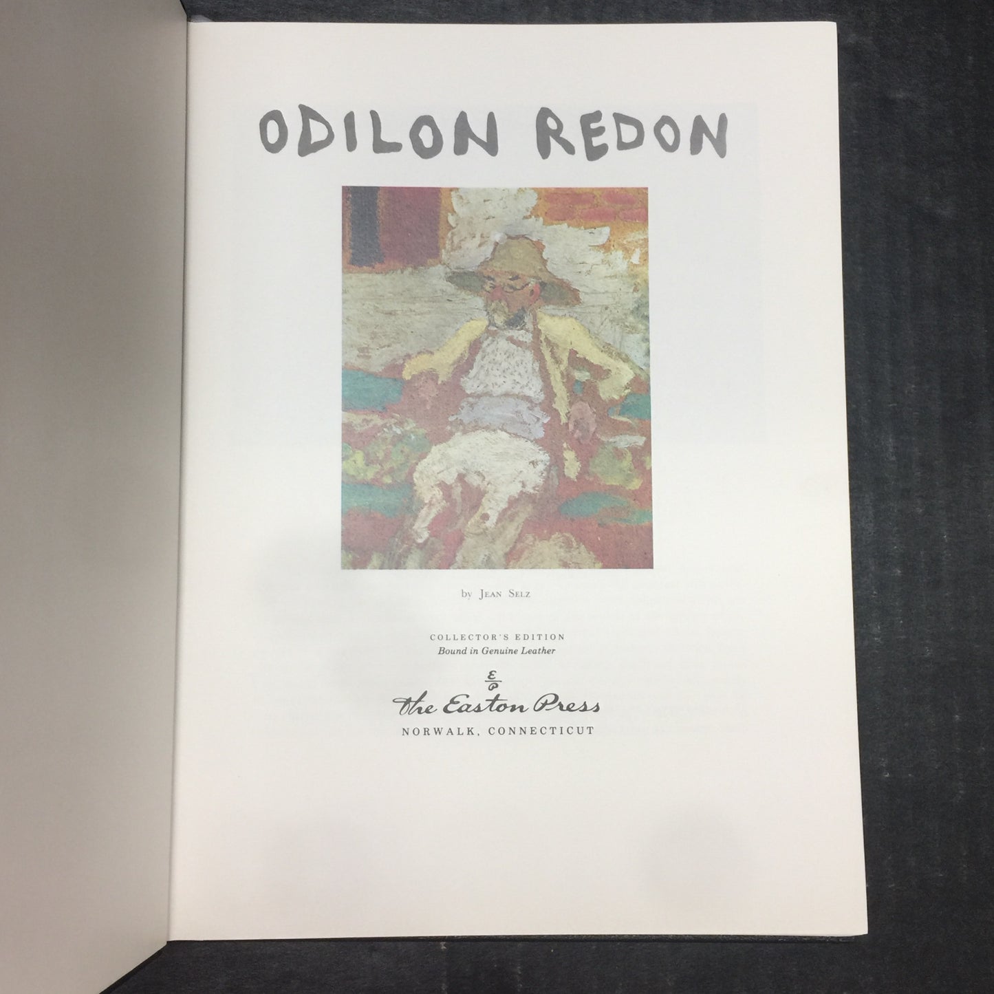 Odilon Redon - Jean Selz - Easton Press - 1986