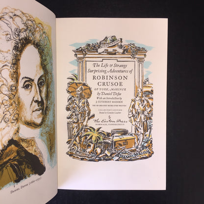 Robinson Crusoe - Daniel Defoe - Easton Press - 1976