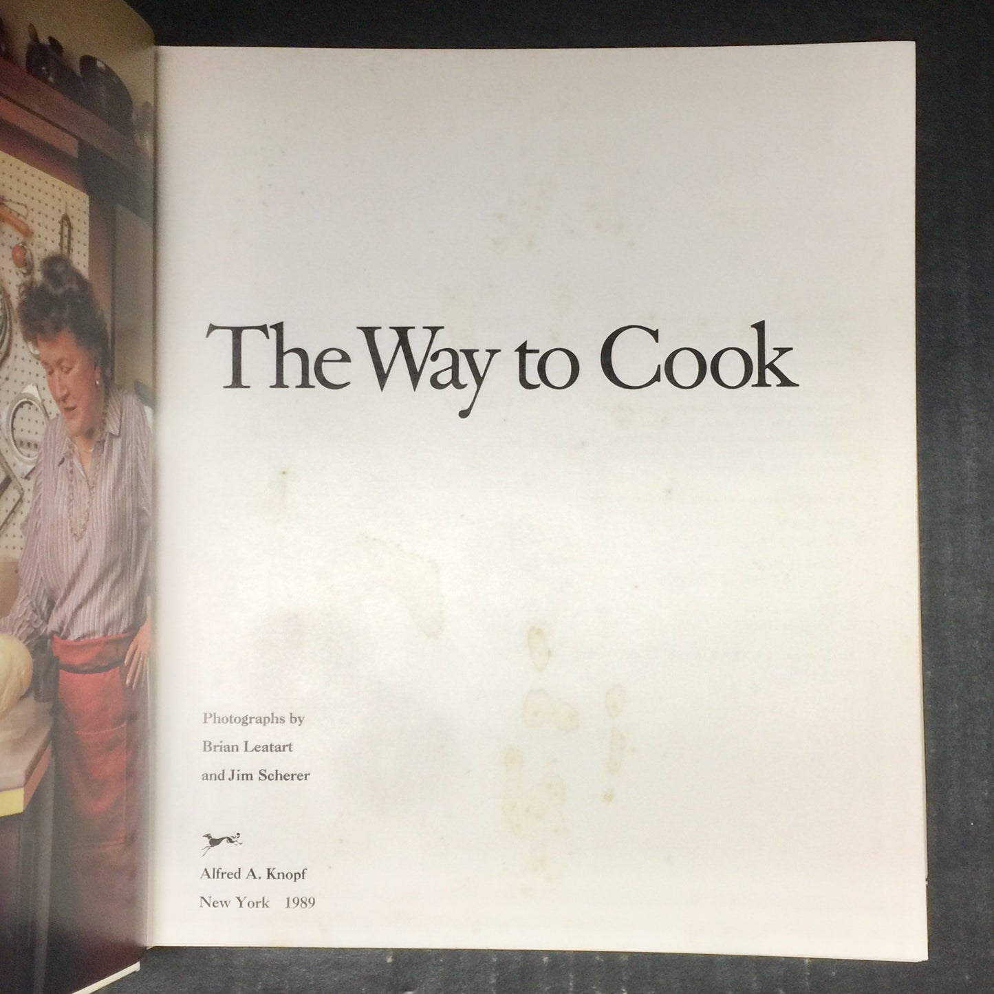 The Way to Cook - Julia Child - Signed by Author - First Edition - 1989