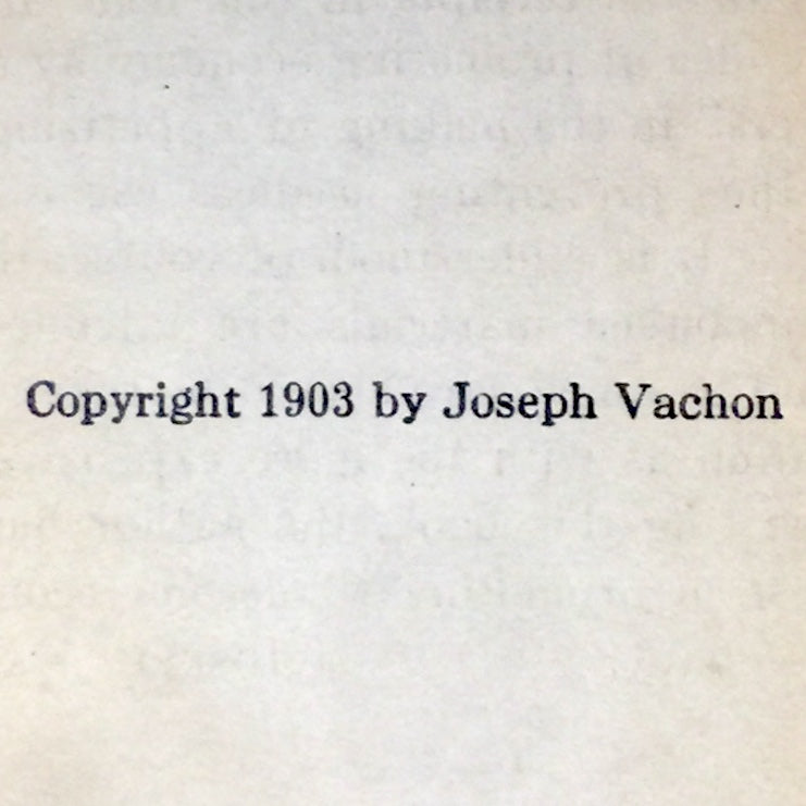 Vachon's Book of Economical Soups and Entrees - Joseph Vachon - 1903