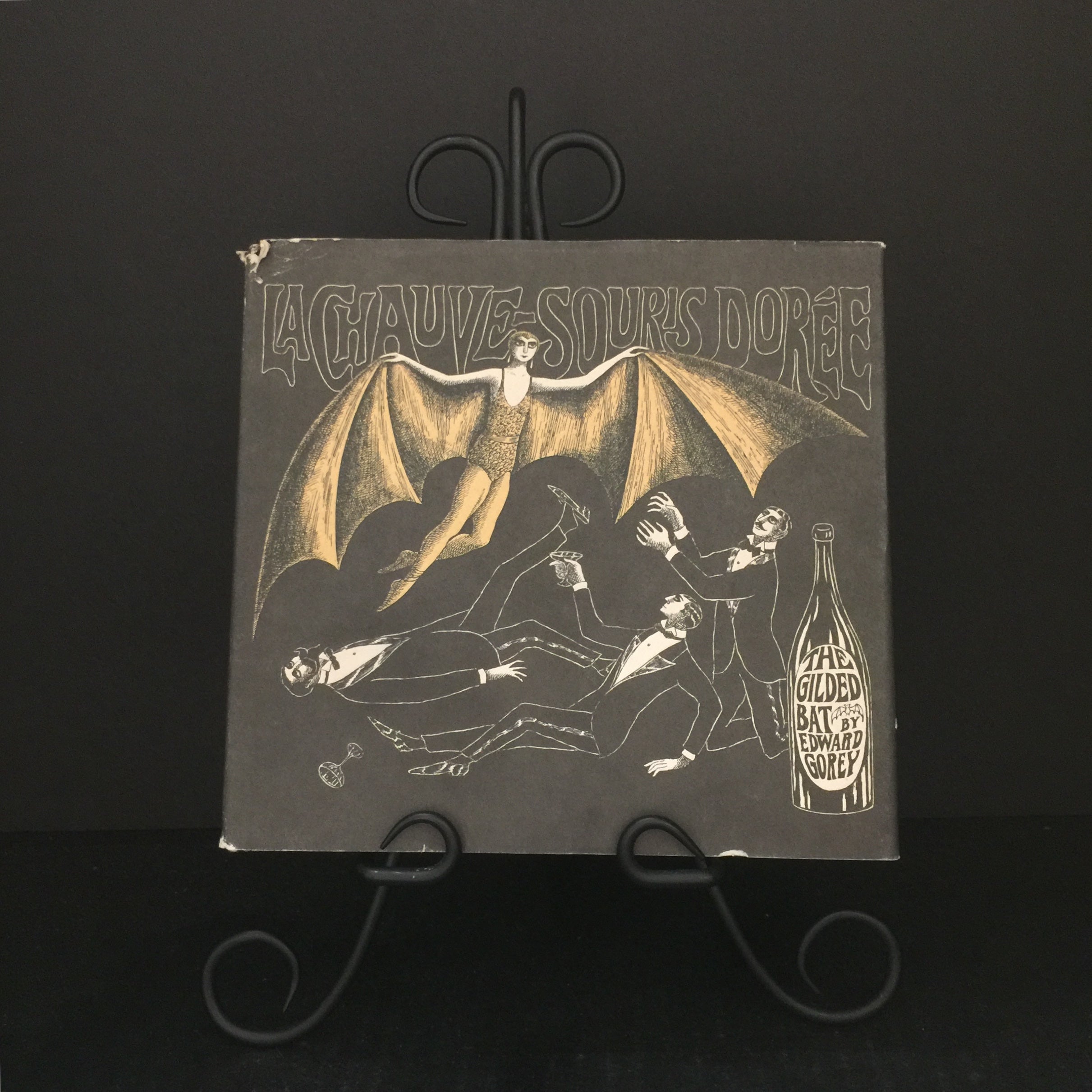 The Gilded Bat - Edward Gorey - First Thus Edition - Reissue