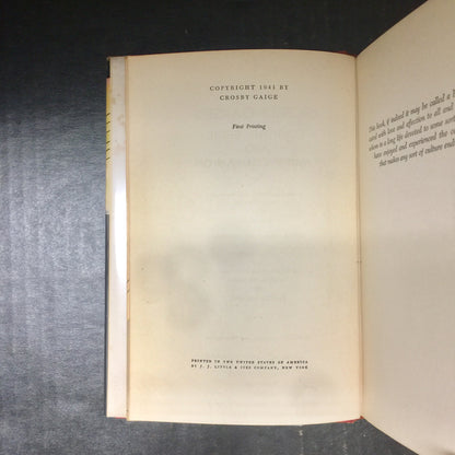 Crosby Gaige's Cocktail Guide and Ladies' Companion - Crosby Gaige - First Printing - Scarce - 1941