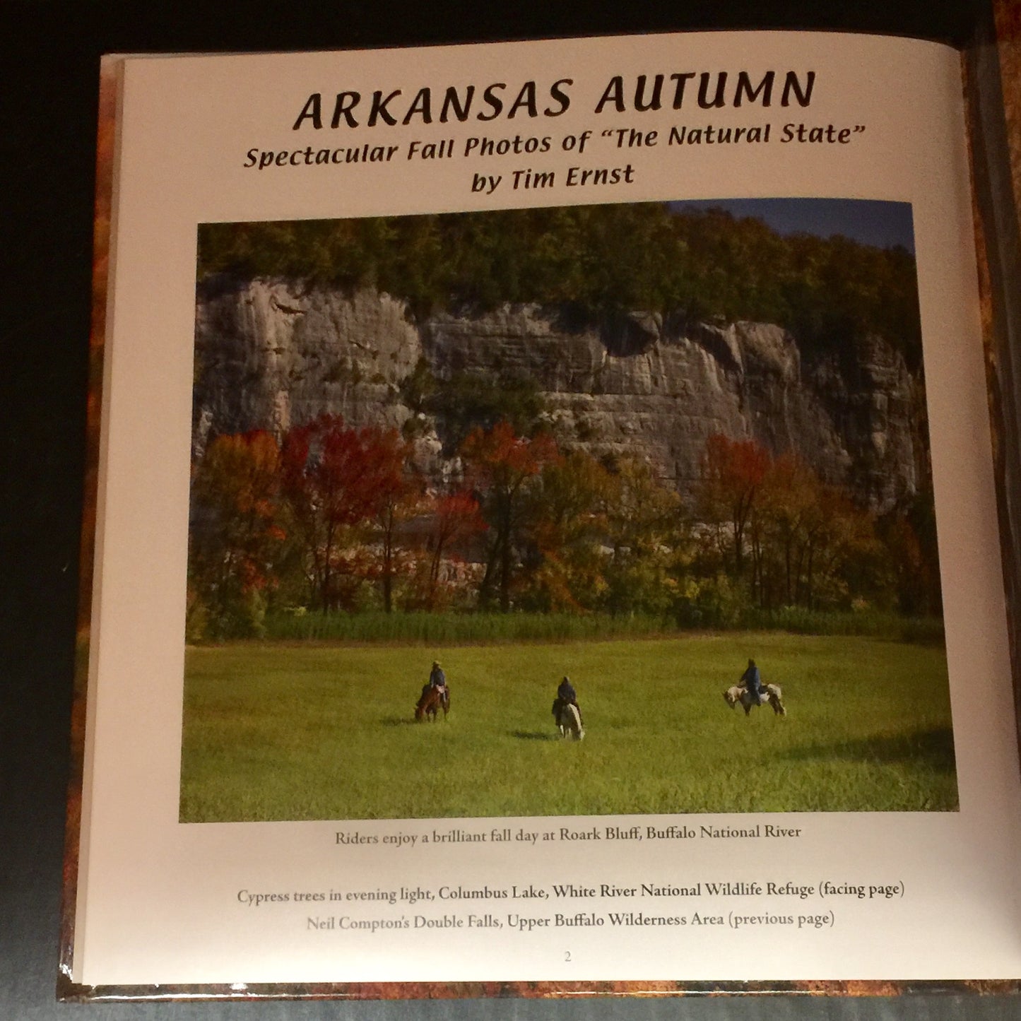 Arkansas Autumn - Tim Ernst - Signed - 2010