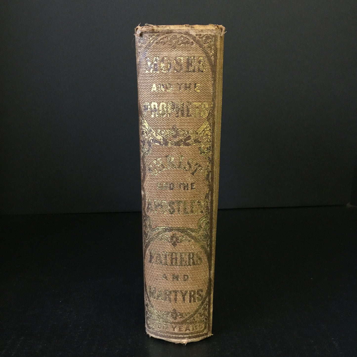 Moses and the Prophets; Christ and the Apostles; Fathers & Martyrs - J. E. Stebbins - 1867